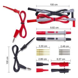 Kit accessoires multimètre 18-en-un
