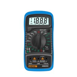 Multimètre digital bleu