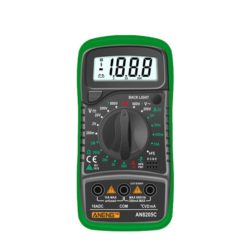 Multimètre digital vert