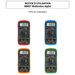 Notice utilisateur mmx7